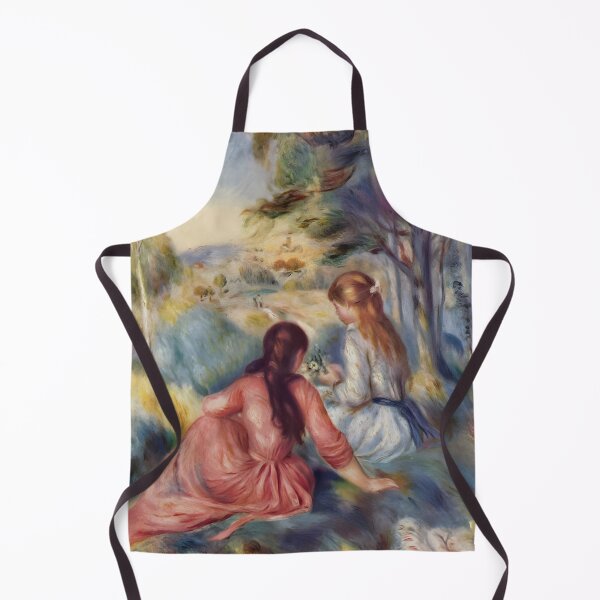 Item preview, Romantic Garden Scene Wall Art – Vintage Impressionist Decor for Cottagecore and Feminine Spaces designed and sold by DimoraGutyz.