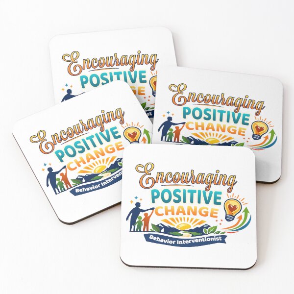 Item preview, Behavior Interventionist Encouraging Positive Change | Student Support Design designed and sold by Nubrixa-Studio.