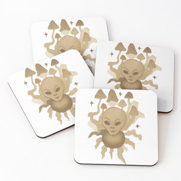 Item preview, Vintage Sepia Parchment Alien - Ancient Logbook designed and sold by Ideniquo.