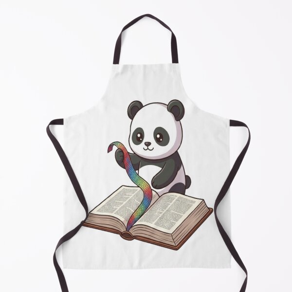 Item preview, Cute Panda Reading Colorful Bookmark designed and sold by Ella_Sketch.