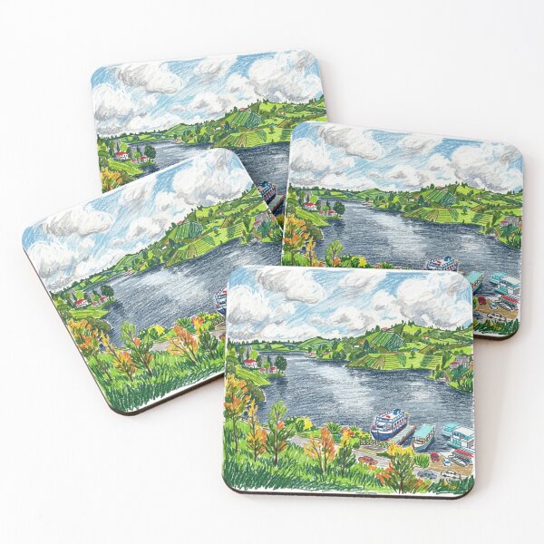 Item preview, The lake that dresses the village designed and sold by CristianCEB.