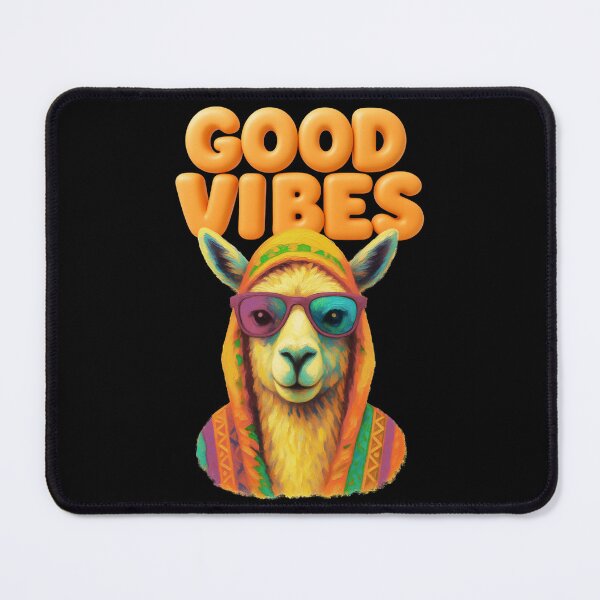 Item preview, Good Vibes Llama designed and sold by Eranthe Bernardo.