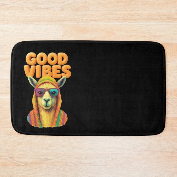 Item preview, Good Vibes Llama designed and sold by Eranthe Bernardo.