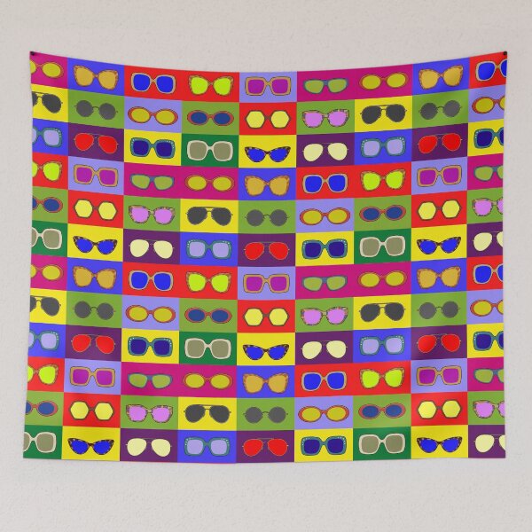 Item preview, Retro Pop Art Sunglasses Pattern designed and sold by Far Out Goods.