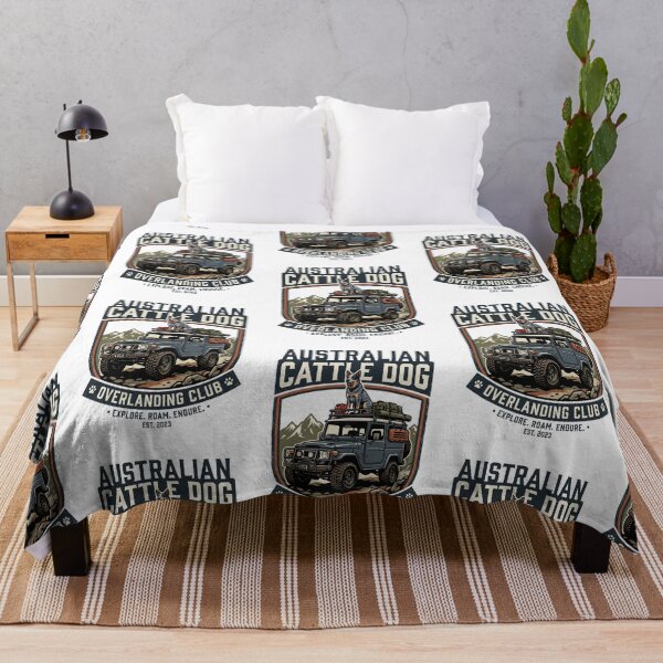 Item preview, Australian Cattle Dog Overlanding Club Offroad 4x4 designed and sold by PictoVibe.