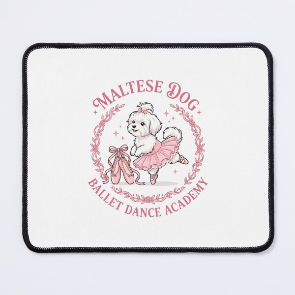 Item preview, Maltese Dog Ballet Dance Academy Tutu Pointe Shoes designed and sold by PictoVibe.