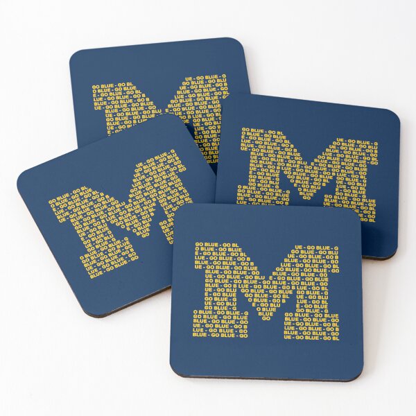 Item preview, University of Michigan Wolverines Go Blue College Graduation Gift designed and sold by OutlineAtlas.