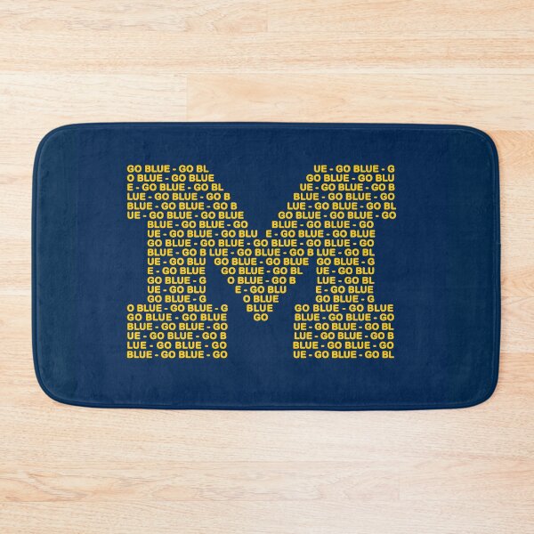 Item preview, University of Michigan Wolverines Go Blue College Graduation Gift designed and sold by OutlineAtlas.