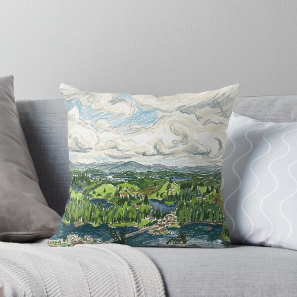 Item preview, Poem of the sky over the lake designed and sold by CristianCEB.