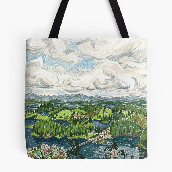 Item preview, Poem of the sky over the lake designed and sold by CristianCEB.