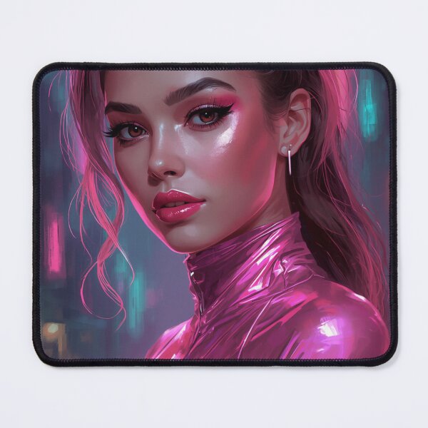 Item preview, Futuristic girl's portrait designed and sold by Svitlana777.