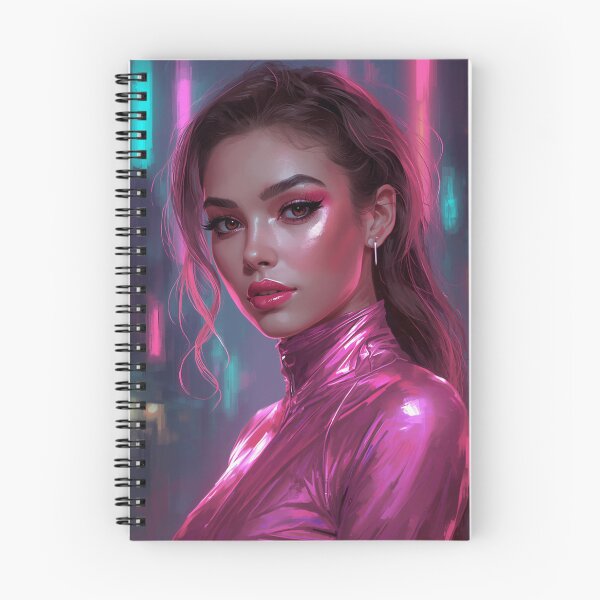 Item preview, Futuristic girl's portrait designed and sold by Svitlana777.