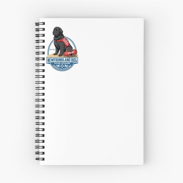 Item preview, Newfoundland Dog Ocean Lifeguard Rescue Buoy Swim designed and sold by PictoVibe.