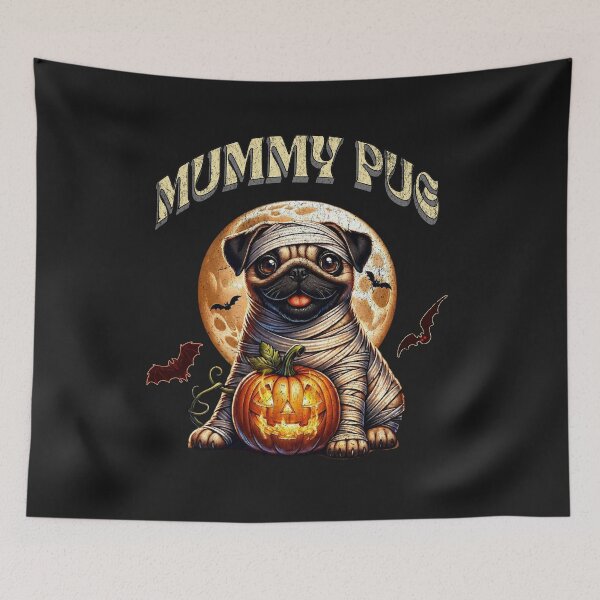 Item preview, Mummy Pug Dog Cool Halloween Design designed and sold by PawPlanetPro.
