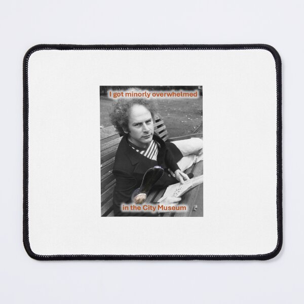Item preview, Art Garfunkel is overwhelmed in the city museum designed and sold by Joaniestickerz.