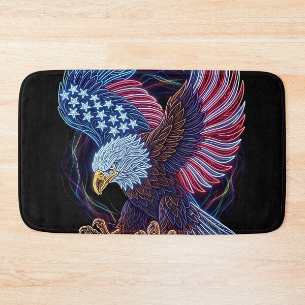 Item preview, Cyber-Eagle: Glowing American Icon designed and sold by Tharaazu.