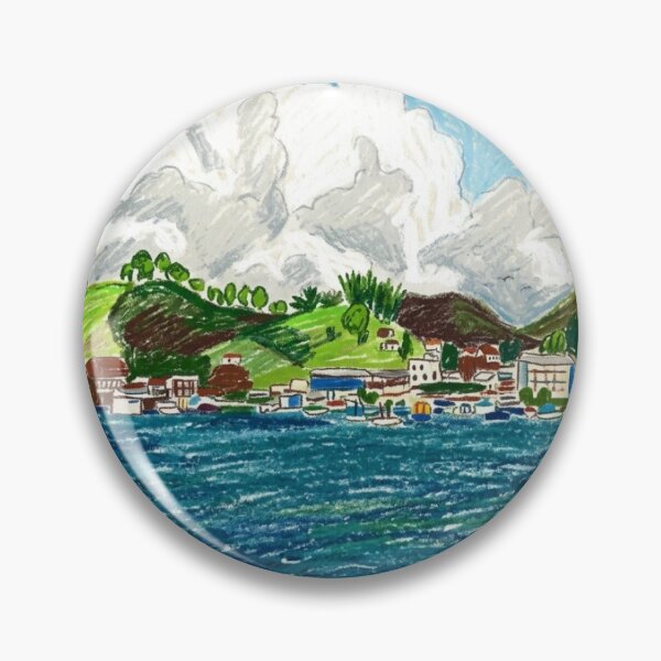 Item preview, The water gently rocks the town. designed and sold by CristianCEB.