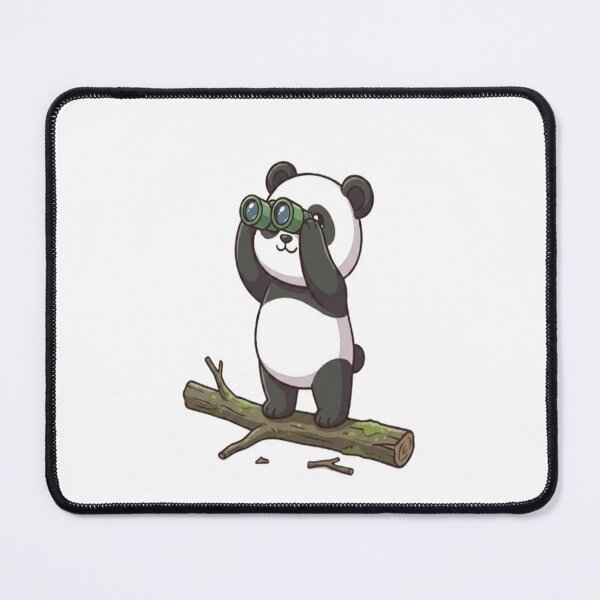 Item preview, Cute Panda Looking Through Binoculars designed and sold by Ella_Sketch.