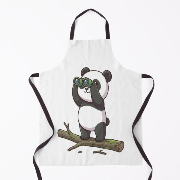Item preview, Cute Panda Looking Through Binoculars designed and sold by Ella_Sketch.