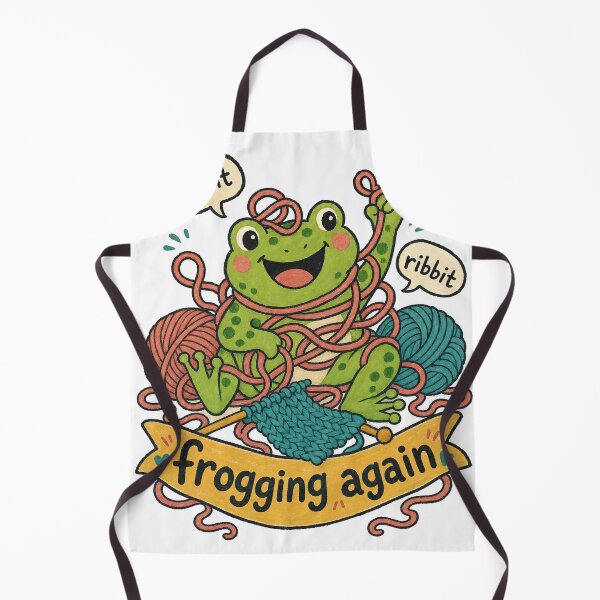 Item preview, Frogging Again Crochet Frog designed and sold by VisualArtsOasis.