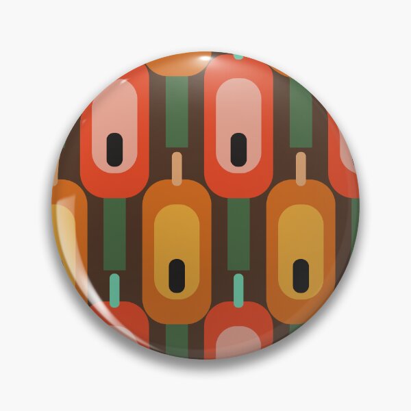 Item preview, Mid-Century Modern Yellow, Orange And Green Retro Pattern designed and sold by DEC02.