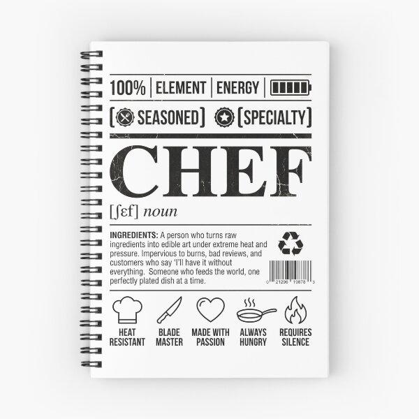 Item preview, Funny Chef Definition Label Vintage | Chef Gift designed and sold by pretty4u.