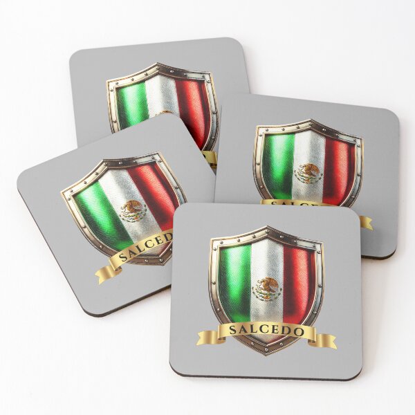 Item preview, Salcedo Mexican Heritage Crest Shield designed and sold by Highlandkings.