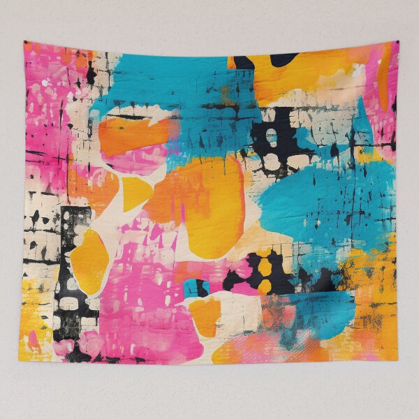 Item preview, Trendy Contemporary Modern Art Colorful Abstract Designs designed and sold by DEC02.