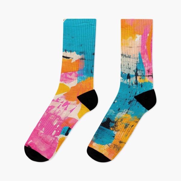 Item preview, Trendy Contemporary Modern Art Colorful Abstract Designs designed and sold by DEC02.