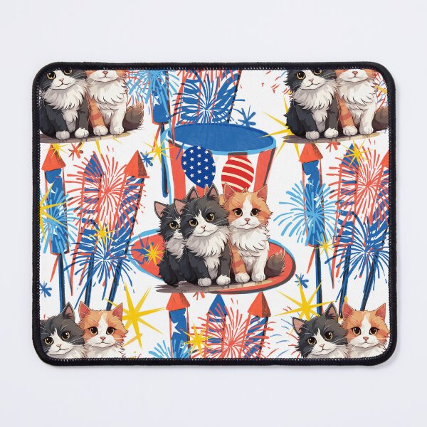 Item preview, Kitten and Independence Day art. designed and sold by Extremeallie.