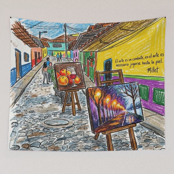 Item preview, Painting within a painting designed and sold by CristianCEB.