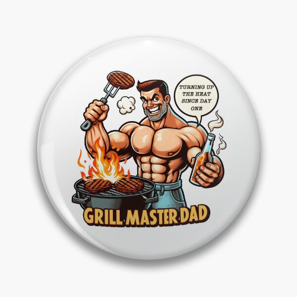 Item preview, Grill Master Dad Turning Up The Heat designed and sold by grenithh.