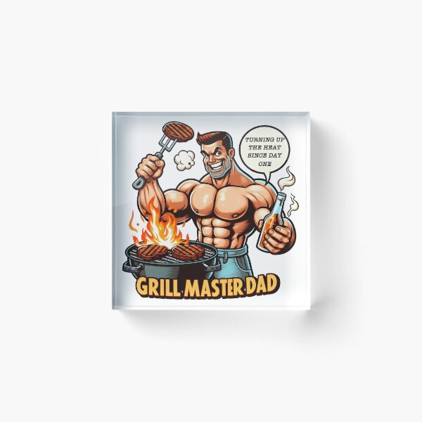 Item preview, Grill Master Dad Turning Up The Heat designed and sold by grenithh.