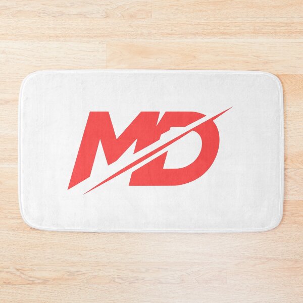 Item preview, MD Initials Minimalist Streetwear Logo designed and sold by MilosRad.