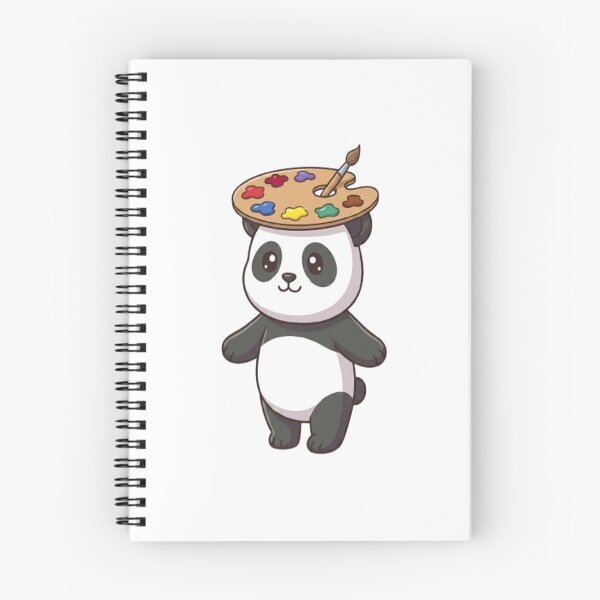 Item preview, Cute Panda Wearing Artist Palette designed and sold by Ella_Sketch.