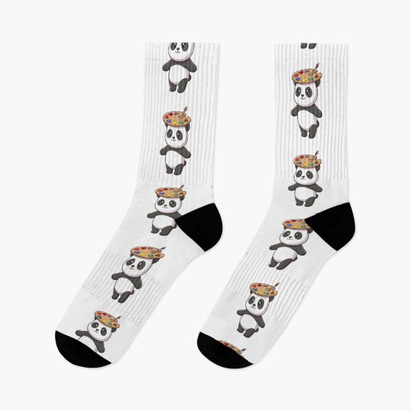 Item preview, Cute Panda Wearing Artist Palette designed and sold by Ella_Sketch.
