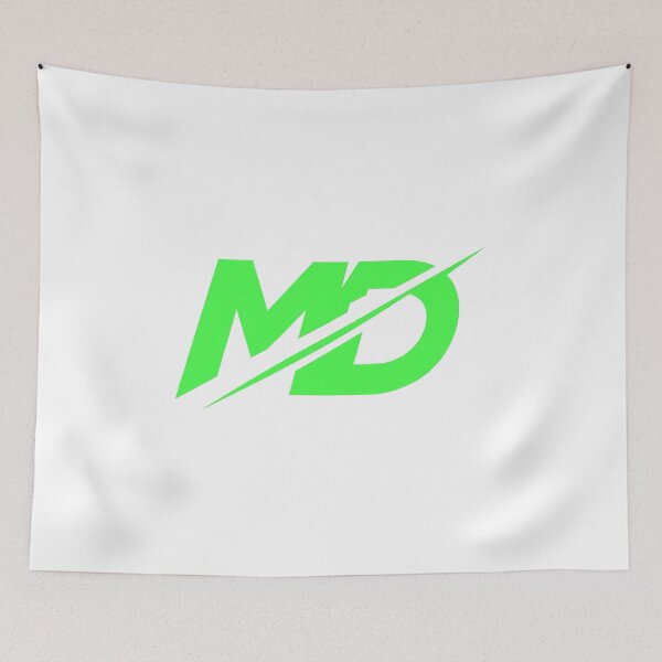 Item preview, MD Initials Minimalist Streetwear Logo designed and sold by MilosRad.