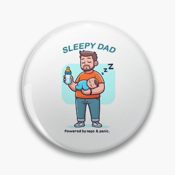 Item preview, Sleepy Dad Powered By Naps And Panic designed and sold by grenithh.