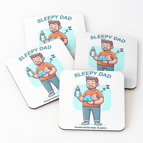 Item preview, Sleepy Dad Powered By Naps And Panic designed and sold by grenithh.
