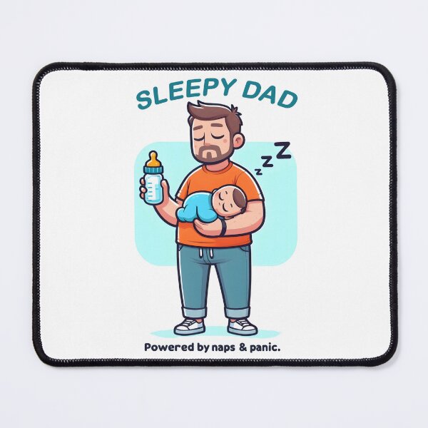 Item preview, Sleepy Dad Powered By Naps And Panic designed and sold by grenithh.