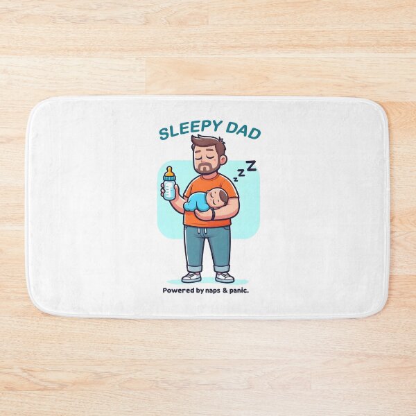 Item preview, Sleepy Dad Powered By Naps And Panic designed and sold by grenithh.