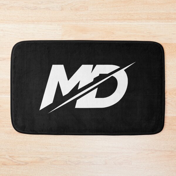 Item preview, MD Initials Minimalist Streetwear Logo designed and sold by MilosRad.