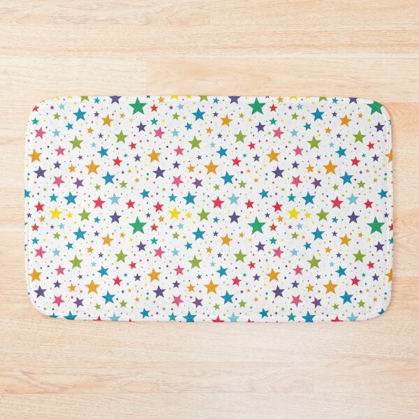 Item preview, Confetti Stars: Vibrant Multi-Colored Celebration Pattern designed and sold by LiveLearnCreate.
