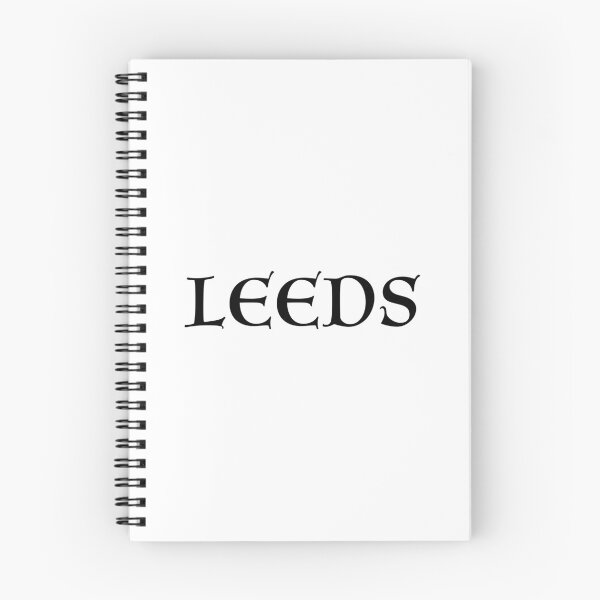Item preview, Leeds old medieval style text (Black) designed and sold by STUDIO-72.