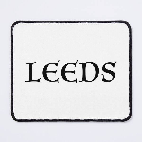 Item preview, Leeds old medieval style text (Black) designed and sold by STUDIO-72.