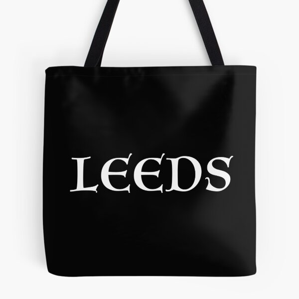 Item preview, Leeds old medieval style text (White) designed and sold by STUDIO-72.