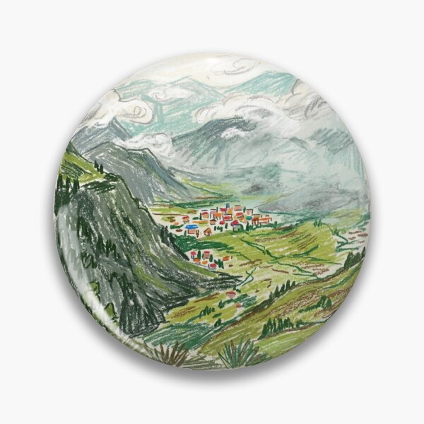 Item preview, Where the valley holds a village designed and sold by CristianCEB.