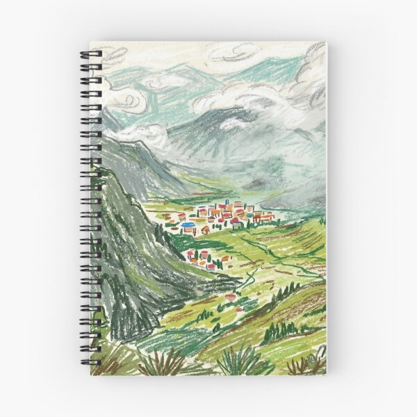 Item preview, Where the valley holds a village designed and sold by CristianCEB.