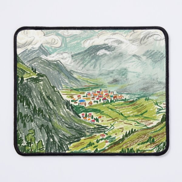 Item preview, Where the valley holds a village designed and sold by CristianCEB.