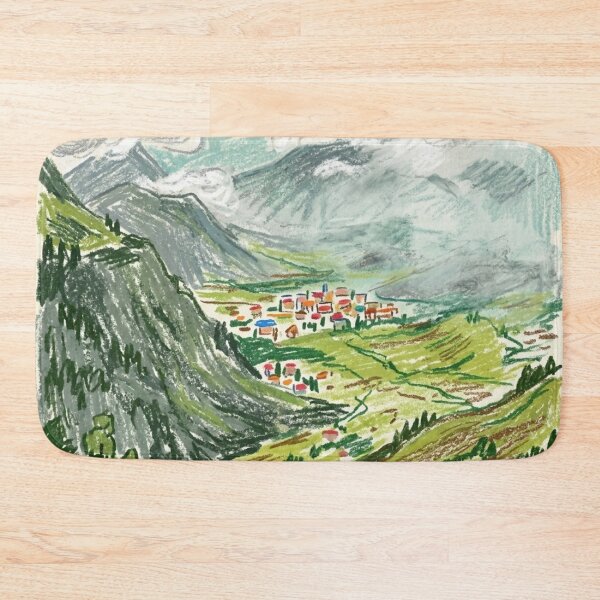 Item preview, Where the valley holds a village designed and sold by CristianCEB.